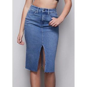 Good American Split Front Pencil Skirt Size 8